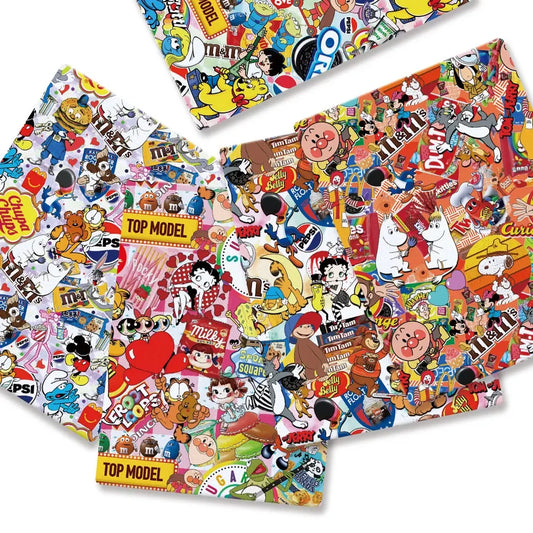 printed fabric 140x50cm