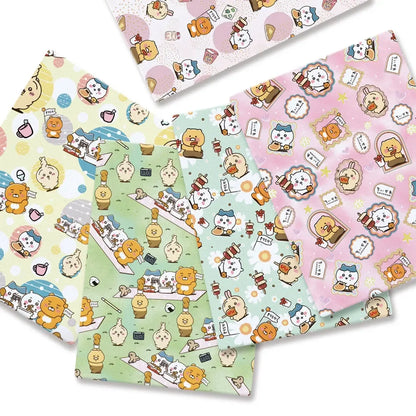 printed fabric 140x50cm