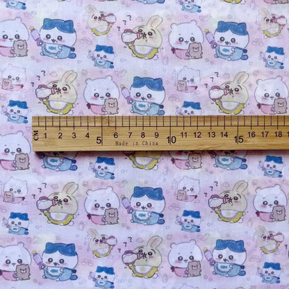 printed fabric 140x50cm