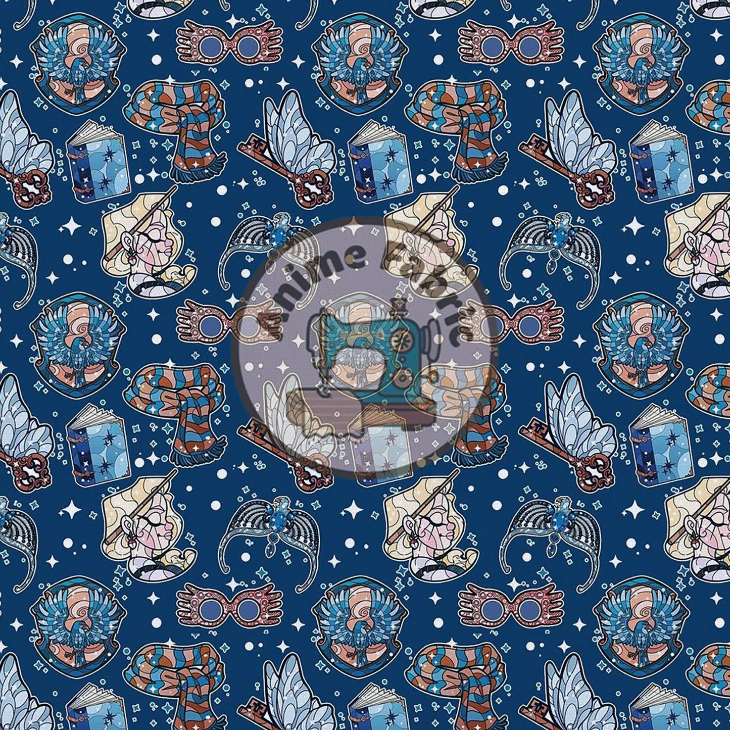 printed fabric 140x50cm