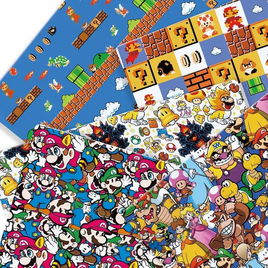 printed fabric 140x50cm