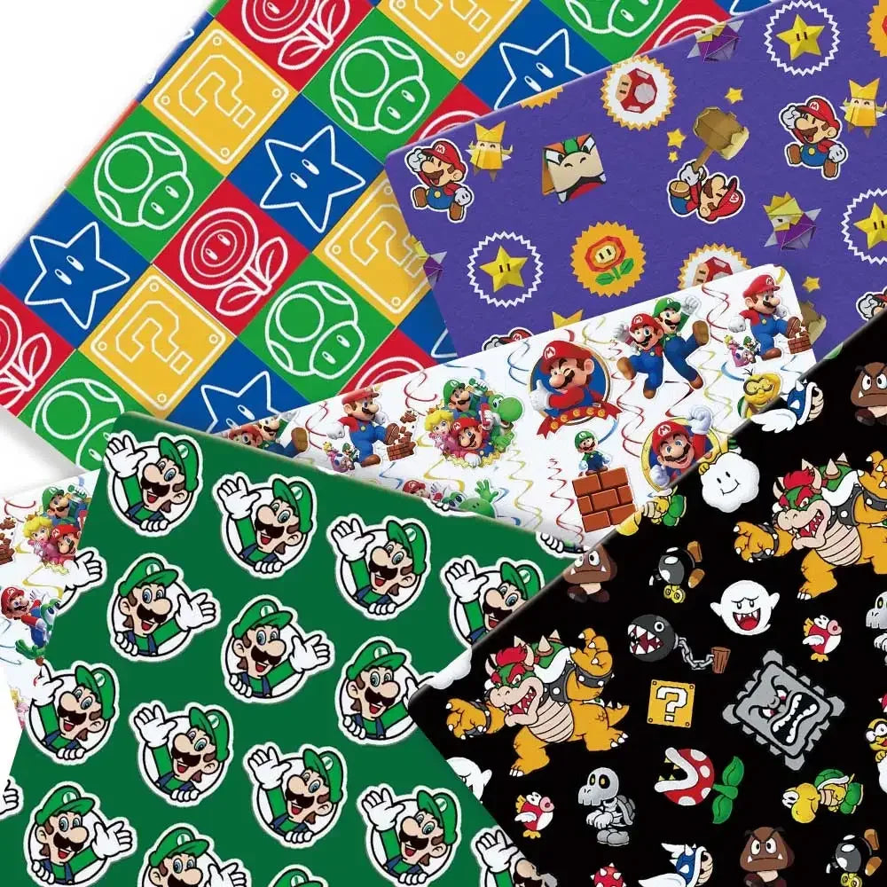 printed fabric 140x50cm