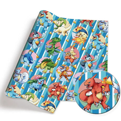 printed fabric 140x50cm
