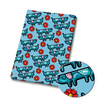 printed fabric 140x50cm