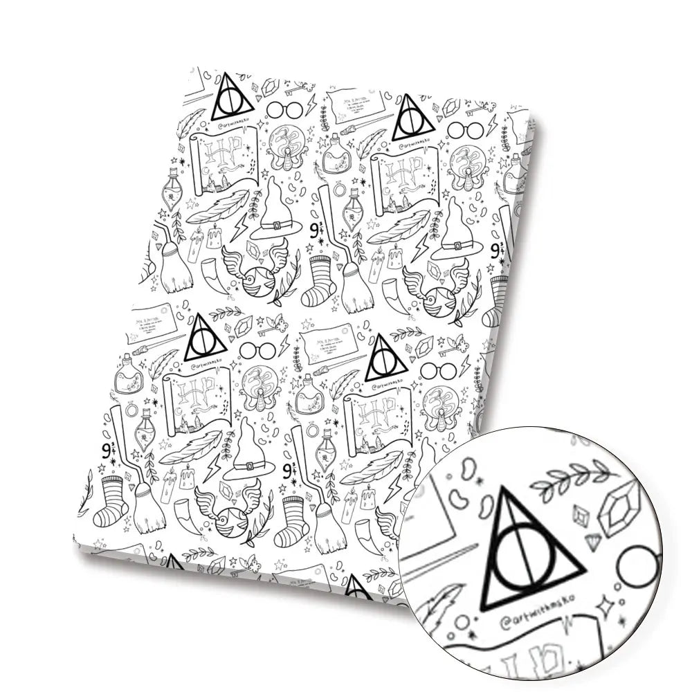 printed fabric 140x50cm