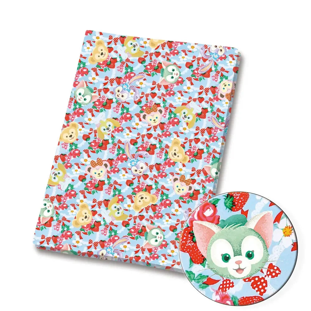 printed fabric 140x50cm