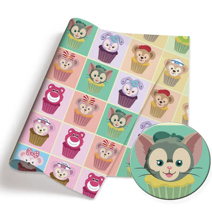 printed fabric 140x50cm