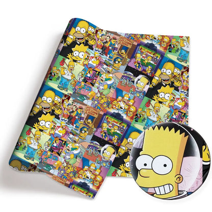 printed fabric 140x50cm