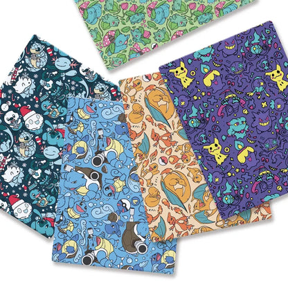 printed fabric 140x50cm