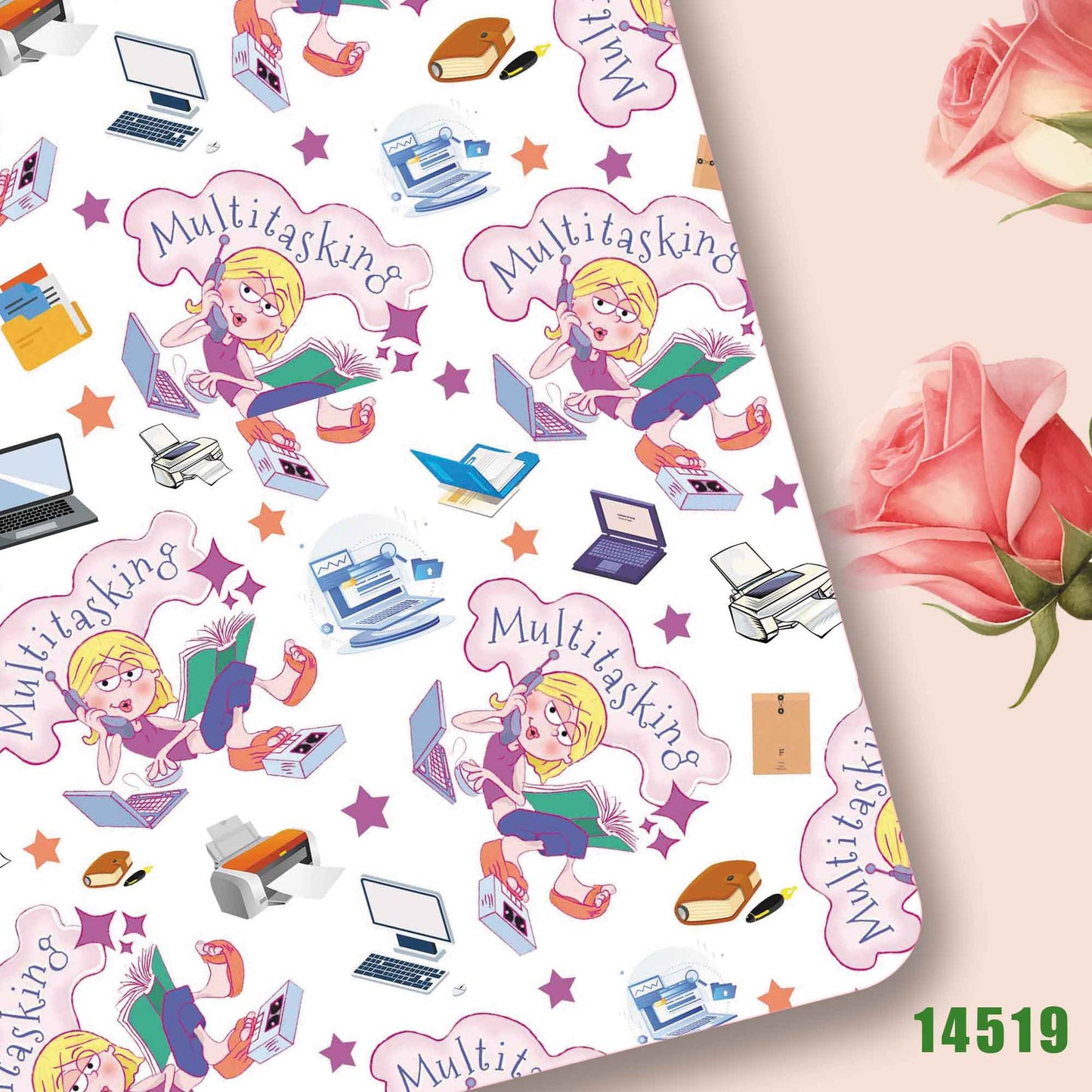 printed Fabric 140*50cm14512