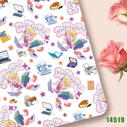 printed Fabric 140*50cm14512