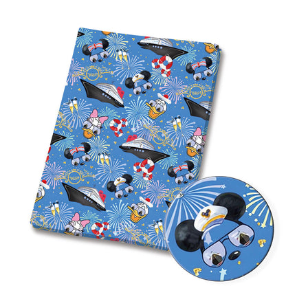 printed fabric 140x50cm