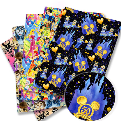 printed fabric 140x50cm