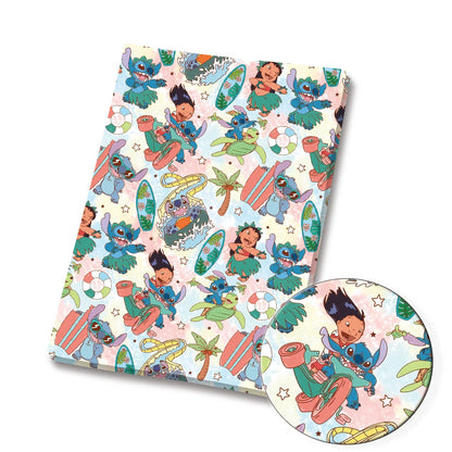 printed fabric 140x50cm