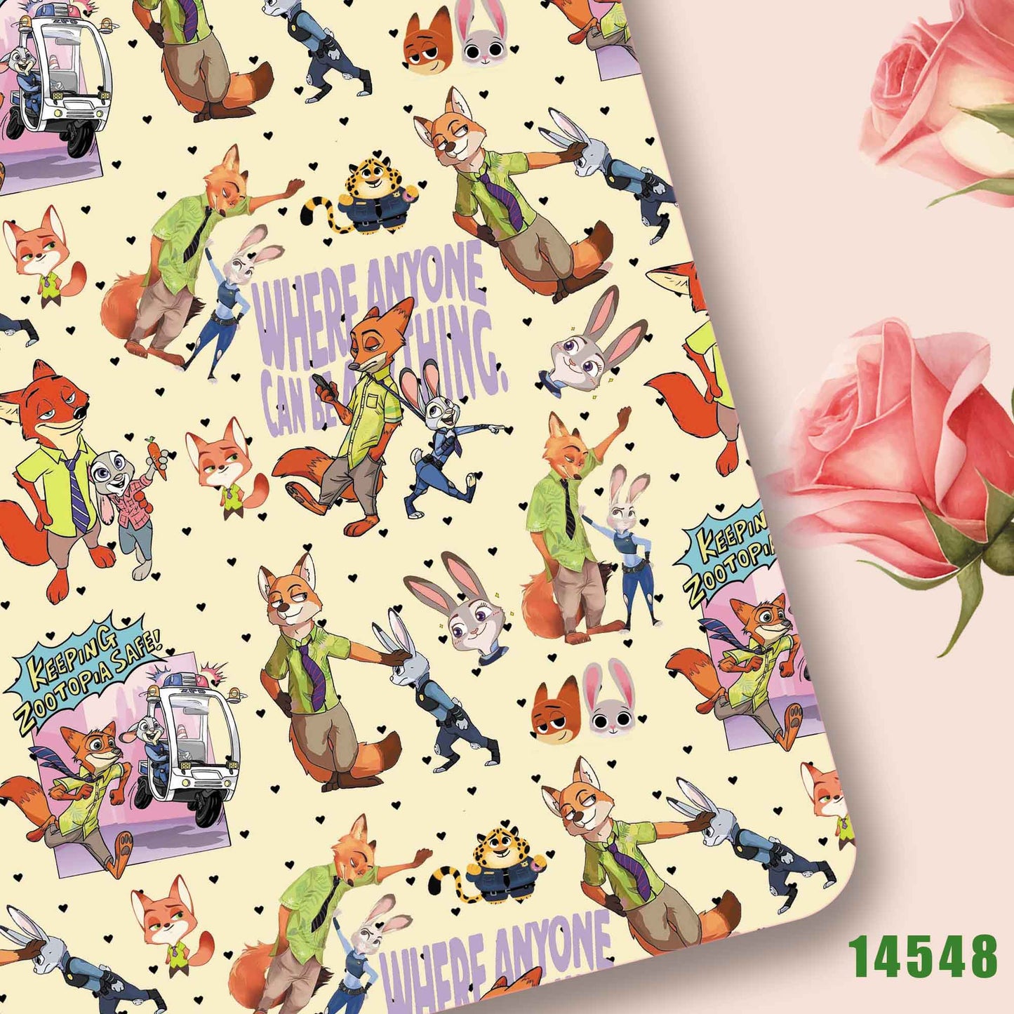 printed Fabric 140*50cm14551