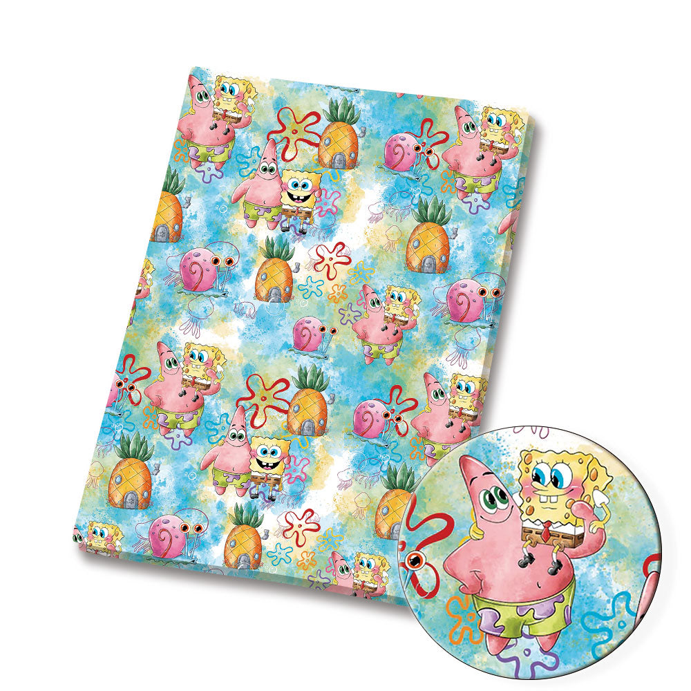 printed fabric 140x50cm